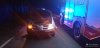 Zderzenie czołowe dwóch samochodów osobowych w Przasnyszu 23.02.2020r. 